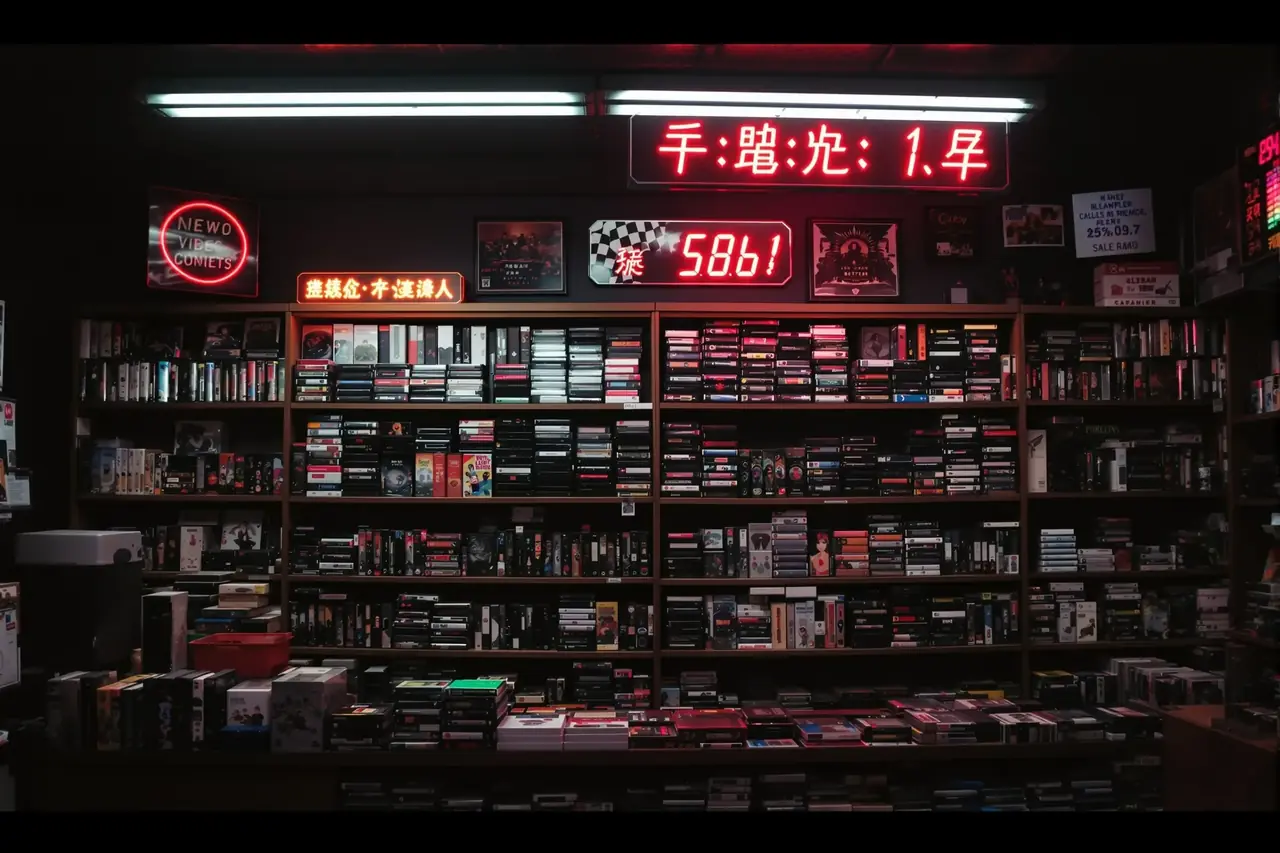 专栏插图：录像厅时代：8090后的光影启蒙现场